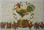 Kitchen Placemats 'good Morning Rooster' Theme, Select: Number. Fixed Price $9.99.