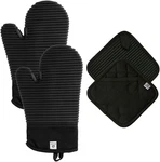 Extra Long Silicone Oven Mitts And Pot Holders Sets Heat Resistant 500 Bpa-f. Fixed Price $26.99.