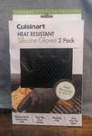 Conquer Kitchen Safely: Cuisinart Heat Resistant Silicone Gloves (2 Pack). Fixed Price $7.27.