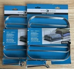 Qty Of Interdesign Shelf Divider Set (4 Total) Chrome 06650-RC237 RC239. Fixed Price $8.50.