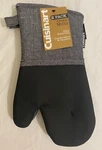 Cuisinart Silicone Oven Mitt Glove With Fabric Top-black 2-PACK Brand New. Fixed Price $24.99.