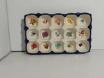 Pioneer Woman Stoneware Ceramic Celia 15 Egg Holder Dish. Fixed Price $22.00.