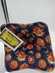 6104 Microwaveable Bowl Potholder Navy, Red Yellow And Orange Celestial Design. Fixed Price $24.99.
