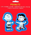 Peanuts Charlie Brown & Lucy 2 Piece Cookie Cutter Set Blue Plastic New. Fixed Price $9.95.