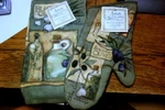 2 Piece Set Kay Dee Designs Olga Kitchen Towel & Pot Holder Green New W/tags. Fixed Price $19.95.