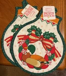 Nwt Christmas Potholder Holiday Home Wreath Ducks Lot Of 2. Fixed Price $7.99.
