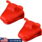 Heat Resistant Silicone Kitchen Gloves Non Slip Mini Oven Mitts Dishwasher Safe. Fixed Price $6.29.
