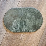 Creative Home Green Marble Rounded Rectangle Trivet Cheese Board 8X4". Fixed Price $14.00.