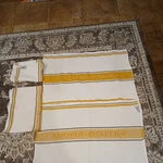 Williams Sonoma 4 Large 28"X 18" Classic Word Dish Towel Waffle Weave. Fixed Price $44.00.