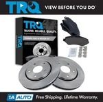 Trq Premium Posi Ceramic Brake Pad & Rotor Front Kit For Chrysler Dodge. Fixed Price $109.95.