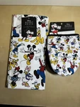 Disney Characters 2 Dish Towels & Oven Mitts Set Fast Shipping. Fixed Price $14.99.