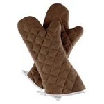 Oven Mitts, Set Of 2 Oversized Quilted Mittens, Flame And Heat Resistant By (.... Fixed Price $22.08.