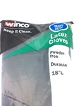 Winco NLGH-18 Natural Latex Gloves 10.5" X18.5" Heavy Duty Brand New Package. Fixed Price $15.95.