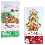 Kay Dee Designs Gingerbread House/truck Kitchen Hand Towel Set Candy Canes. Fixed Price $31.99.