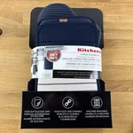 Kitchenaid Silicone 4-PIECE Oven Mitt Set Navy. Fixed Price $15.00.