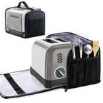 Toaster For 2 Slice Wide Slot, Full Open Dust Covers Kitchen Applia.... Fixed Price $25.32.