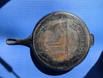 Vtg Ab&i Cast Iron Skillet Frying Pan American Cookware/clippership Usa Made. Fixed Price $69.00.