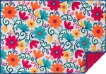 Kitchen Microfiber Drying Mat (14"X21") Summer Fiesta Multicolor Flowers, Ritz. Fixed Price $17.99.
