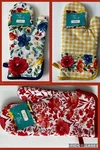 The Pioneer Woman Gingham Delaney Oven Mitt Nwt. Fixed Price $14.99.