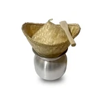 Jasmin Lao Sticky Rice Cooker Steamer Bamboo Basket Pot Spatula Set Sweet Pearl. Fixed Price $58.99.