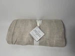 Pottery Barn Tabletop Belgian Flax Linen Classic Tablecloth 70" 108". Fixed Price $65.00.