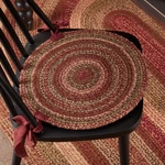 Primitive 15 In Chair Pad Set Of 6 Red Cider Mill Kitchen Table Decor Vhc Brands. Fixed Price $79.95.