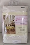 Bed Bath & Spring Meadows Damask Seat Covers Set Of 2 Pale Butter Yellow Ivory. Fixed Price $14.95.