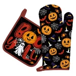 Arquiel Halloween Pumpkin Oven Mitts & Pot Holder X1,. Fixed Price $17.18.
