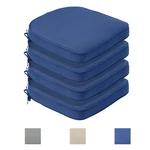 Aoodor 4PCS Outdoor U-shape Chair Cushion Seat Pad W/ties For Patio Dining. Fixed Price $62.99.