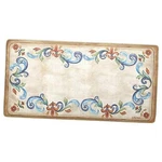 Anti Fatigue Kitchen Mat For Floor, Embossed Themed Tuscan Fleur Cream. Fixed Price $53.06.