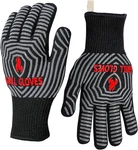 Bbq Gloves, Oven 1472 Extreme Heat Resistant,grilling Silicone. Fixed Price $13.87.