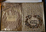 Vintage Cecil Saydah Country Kitchen Apron, Towel, Pot Holder. Fixed Price $15.00.