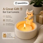 Cute Cat Candle Holder Ceramic Kitten Tealight Gift For Lovers Home. Fixed Price $17.99.
