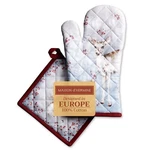 Maison Hermine Cotton Oven Mitt & Pot Holder Set Thick Heat-resistant Ki.... Fixed Price $42.20.
