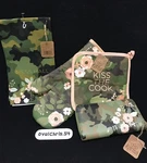 Karma 3PC Camo Wallet & Tea Towel Oven Mitt Pot Pad Set New!. Fixed Price $42.99.