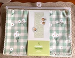 Celebrate Together Spring Daisy Gingham Table Runner (13 Inch X 36 L) Nwt. Fixed Price $14.99.