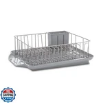 Farberware 3-PIECE Large Capacity Dish Drying Rack Set With Drainboard And Ut. Fixed Price $59.99.