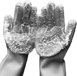 1 Pair Silicone Dishwashing Gloves Pet Cleaning Mitts For Kitchen Dogs Cats. Fixed Price $17.49.