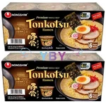 Packs Nongshim Tonkotsu Ramen Bowl, 3.56 Oz, 6-COUNT Each Pack, Total 12 Bowls. Fixed Price $39.80.