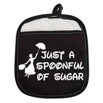 Zjxhpo Movie Inspire Gift Just Spoonful Of Sugar Pot Holder Baking Hot Pads.... Fixed Price $15.12.