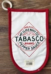 New Tabasco Oven Mitt Official Mcilhenny Potholder, Hanging Ring. Fixed Price $15.95.
