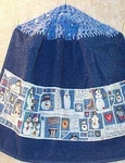 Home Decor' Kitchen Hanging Towel Snowman Pattern Navy Blue Christmas. Fixed Price $5.11.