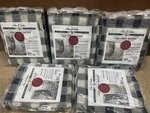Set Of Park B Smith Slip Cover Chemise 36-38" Wooden No Arm Chair Plaid C75. Fixed Price $74.99.