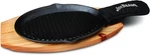 Jim Be JB0159, Heavy Duty Construct, Pre Seasoned Cast Iron Skillet. Fixed Price $48.00.