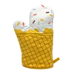 Ice Cream Cone Oven Mitt Funny Sweet Frozen Dessert Novelty Kitchen Utensils. Fixed Price $9.50.