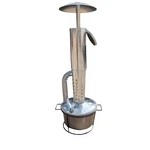 Smudge Pot Direct Outdoor Heater With Stand Dish Fast Free Shipping. Fixed Price $419.99.