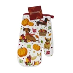 Nantucket Home Mainstream Oven Mitt - New Dogs & Fall. Fixed Price $8.99.