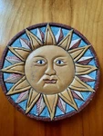 Vtg Yellow Sun Cast Iron Trivet With Feet. Kitchen And Home. Fixed Price $12.60.