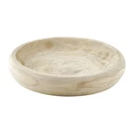 Santa Barbara Design Studio Wood Serving Bowl, Hand Carved Paulownia Fruit. Fixed Price $27.93.