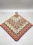 Braided Fabric Trivet Homespice Decor With Hanger Kitchen Hot Pads New. Fixed Price $16.00.